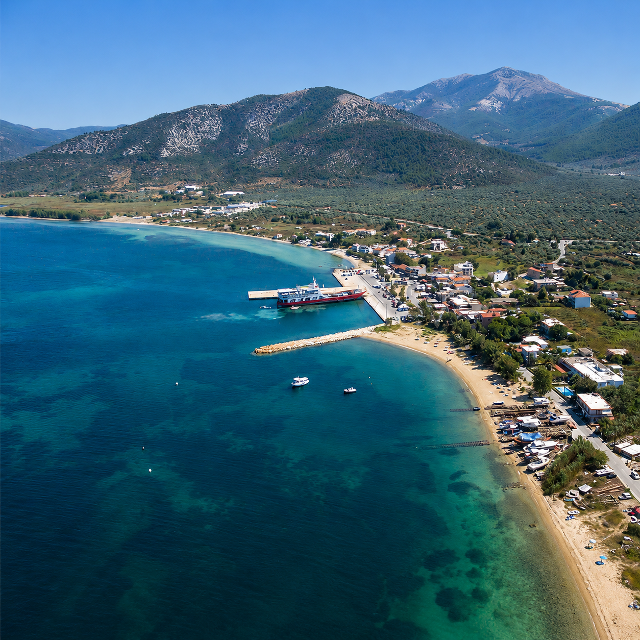 Skala Prinos Thassos – port, plaje și tradiții autentice